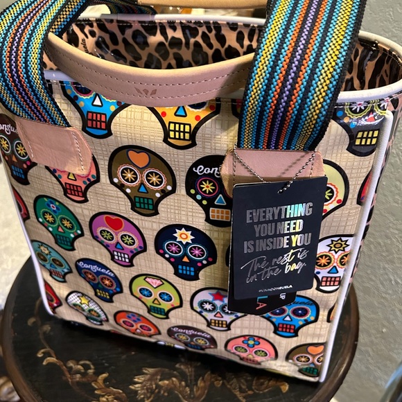 Consuela Bags Consuela Sugar Skulls Tote Bag Poshmark